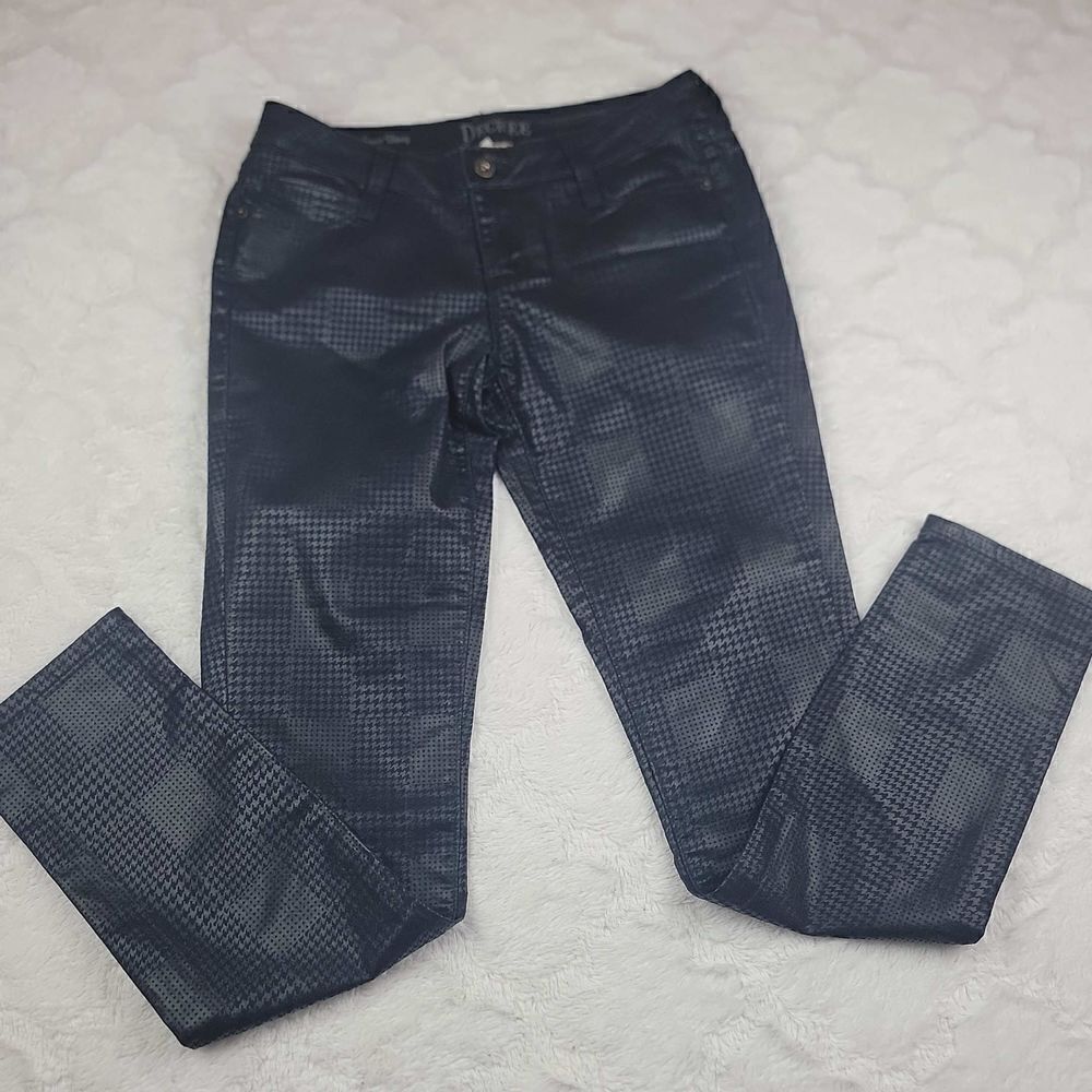 ‎Decree Super Skinny Plaid Pants